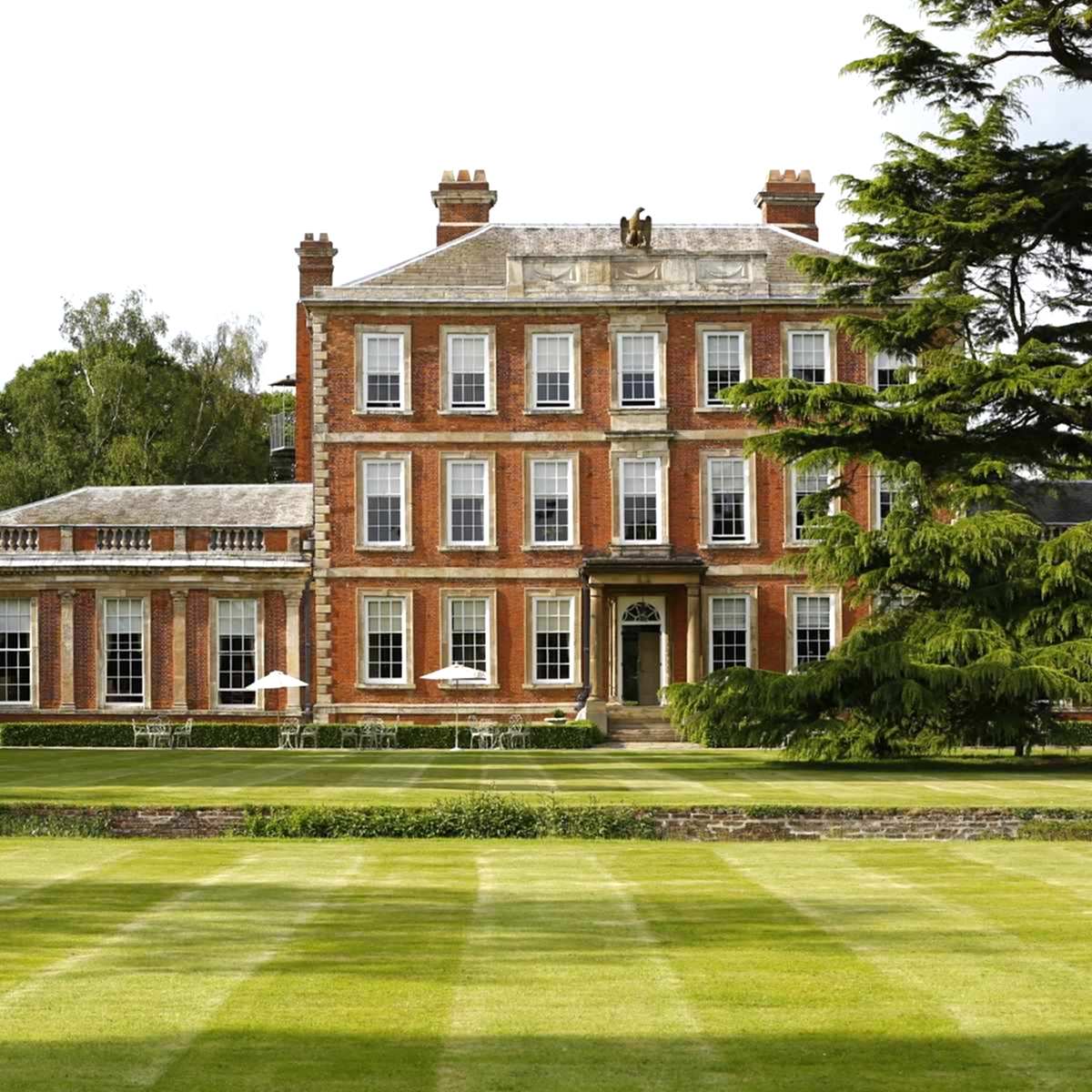 Middlethorpe Hall from south lawn in summer Middlethorpe Hall from south lawn in summer